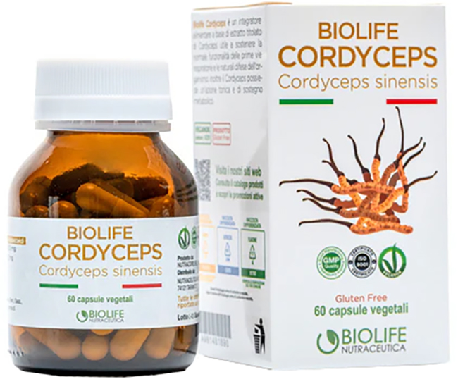 BIOLIFE CORDYCEPS 60 CAPSULE - FARMACIA33