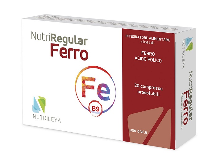 NUTRIREGULAR FERRO 30 COMPRESSE OROSOLUBILI - FARMACIA33