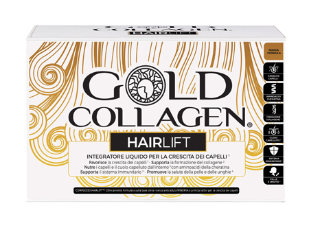 GOLD COLLAGEN HAIRLIFT 10 FLACONCINI DA 50 ML - FARMACIA33