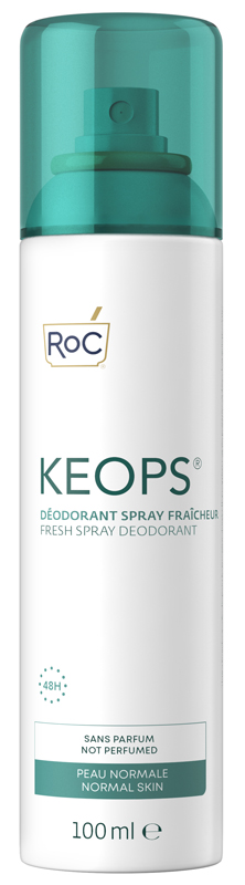 ROC KEOPS DEODORANTE SPRAY FRESCO 48H 100 ML - FARMACIA33