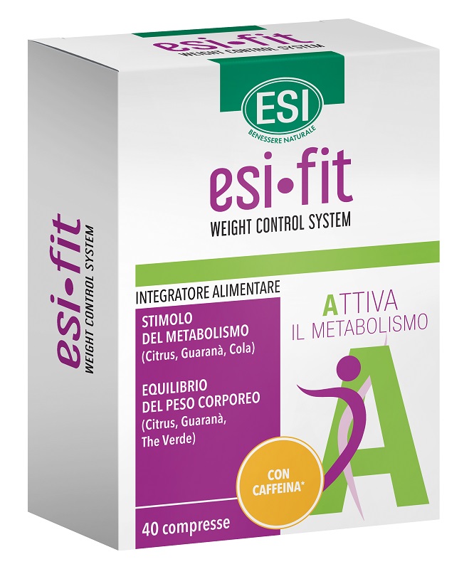 ESI FIT ATTIVA CON CAFFEINA 40 COMPRESSE - FARMACIA33
