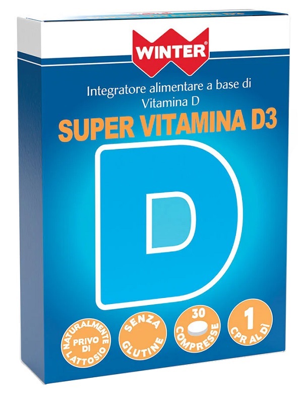 WINTER SUPER VITAMINA D3 30 COMPRESSE - FARMACIA33