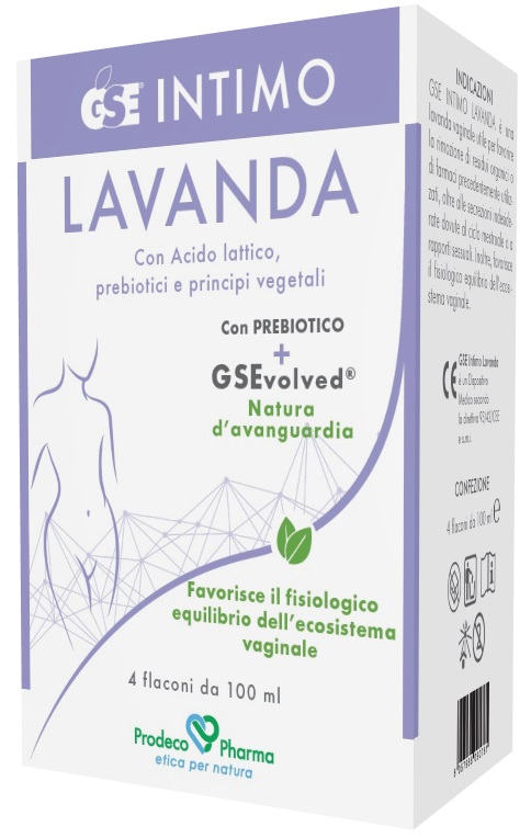 GSE INTIMO LAVANDA 4 FLACONI DA 100 ML - FARMACIA33