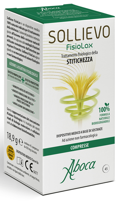 SOLLIEVO FISIOLAX 45 COMPRESSE - FARMACIA33