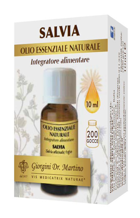 SALVIA OLIO ESSENZIALE NATURALE 10 ML - FARMACIA33