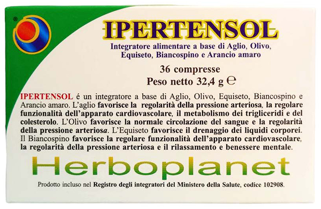 IPERTENSOL 36 COMPRESSE - FARMACIA33