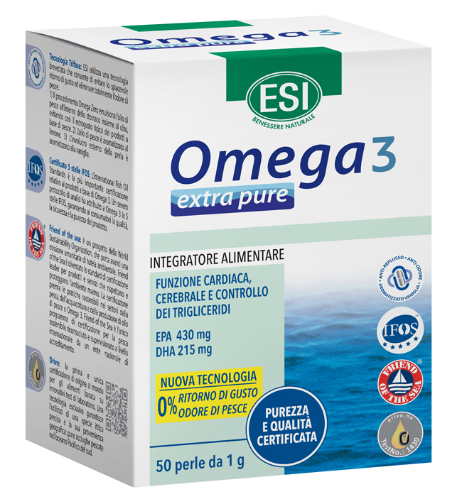 ESI OMEGA 3 EXTRA PURE 50 PERLE - FARMACIA33