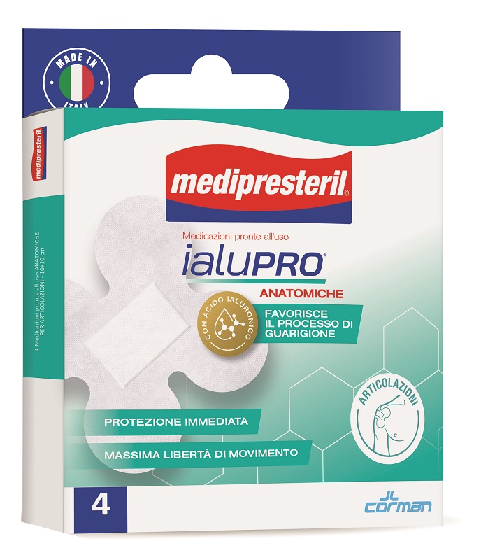 MEDIPRESTERIL IALUPRO ARTICOLAZIONI 10X10 CM 4 PEZZI - FARMACIA33