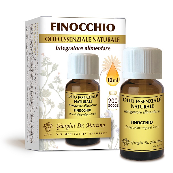 FINOCCHIO OLIO ESSENZIALE NATURALE 10 ML - FARMACIA33