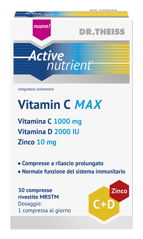THEISS AN VITAMIN C MAX 30 COMPRESSE - FARMACIA33