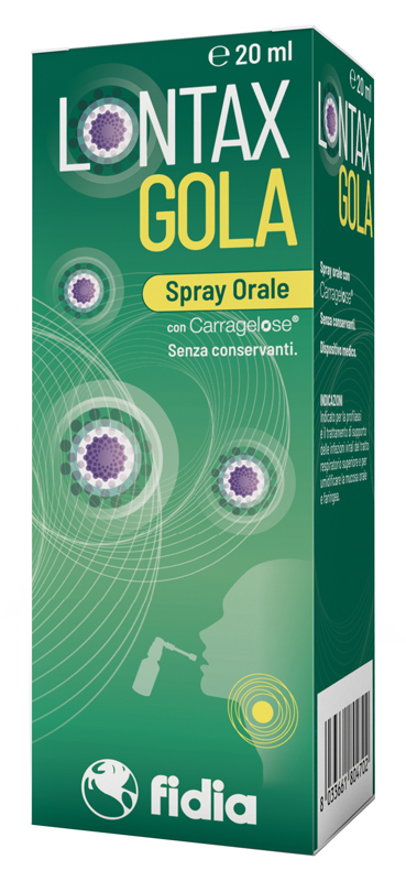 LONTAX GOLA SPRAY ORALE 20 ML - FARMACIA33