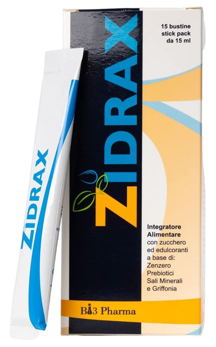 ZIDRAX 15 BUSTINE STICK PACK - FARMACIA33