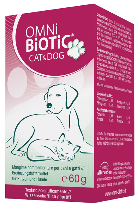 OMNI BIOTIC CAT&DOG BARATTOLO 60 G - FARMACIA33