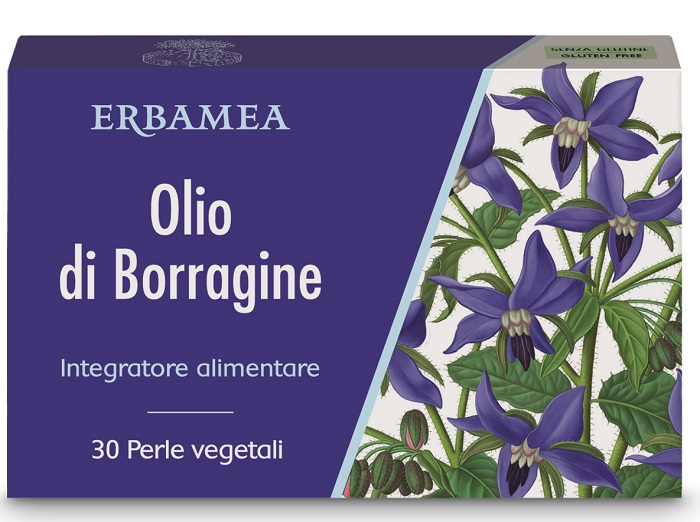 OLIO DI BORRAGINE 30 PERLE VEGETALI - FARMACIA33