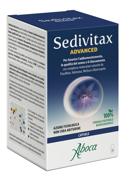 SEDIVITAX ADVANCED 70 CAPSULE - FARMACIA33