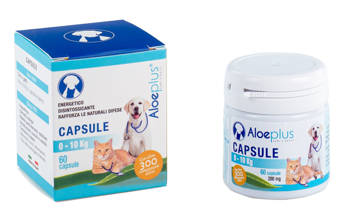 ALOEPLUS CAPSULE CANI/GATTI 0-10 KG - FARMACIA33
