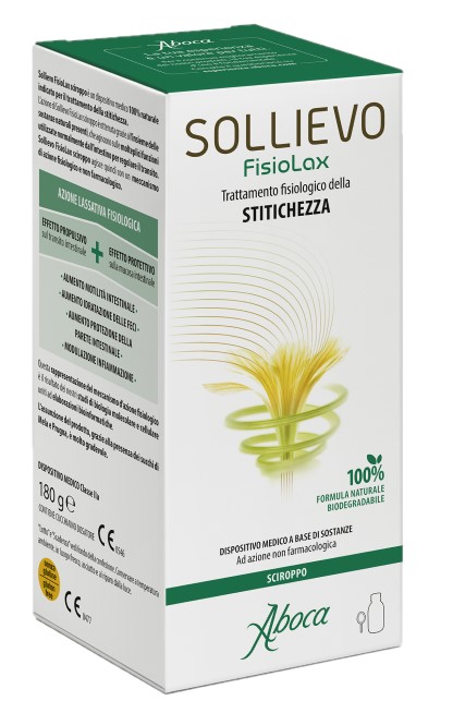 SOLLIEVO FISIOLAX SCIROPPO 180 G - FARMACIA33