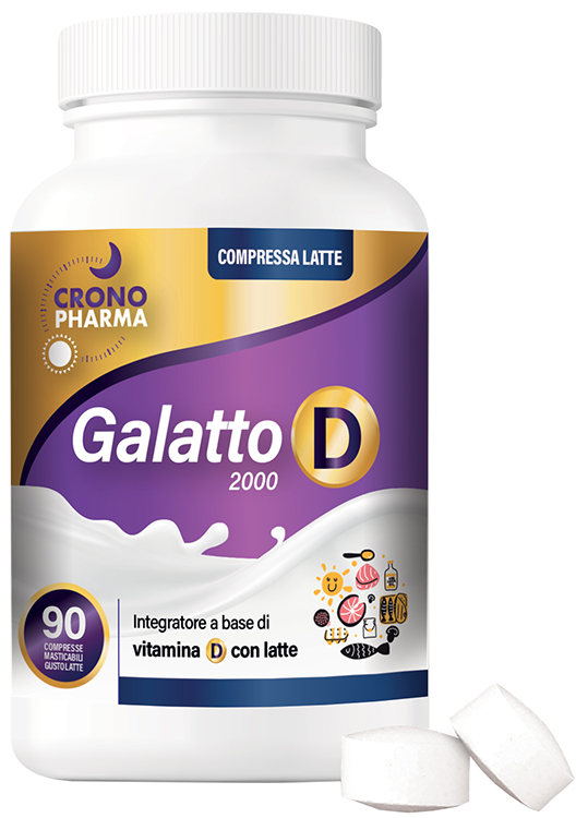 GALATTO D 2000 90 COMPRESSE - FARMACIA33