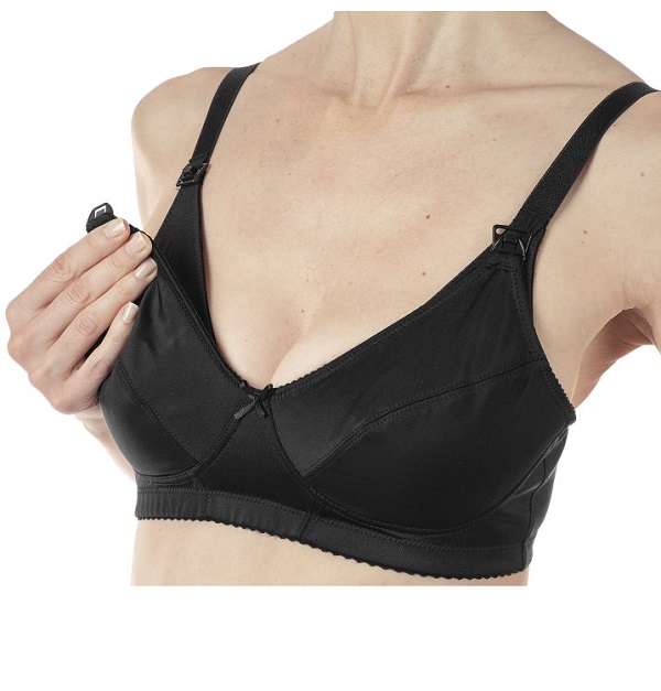 MAMMY REGGISENO MICROFIBRA ALLATTAMENTO BLACK 5D - FARMACIA33