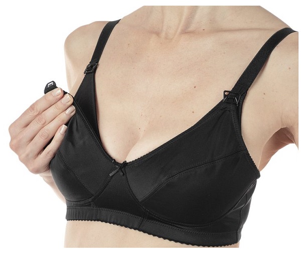 MAMMY REGGISENO MICROFIBRA ALLATTAMENTO BLACK 6D - FARMACIA33
