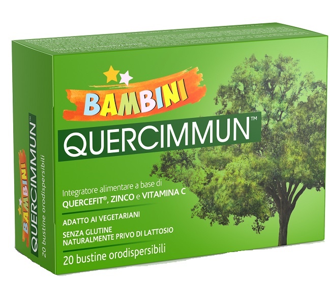 QUERCIMMUN BAMBINI 20 BUSTINE OROSOLUBILI - FARMACIA33