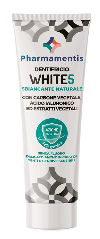 PHARMAMENTIS DENTIFRICIO WHITE5 75 ML - FARMACIA33