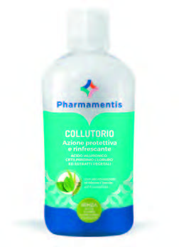 PHARMAMENTIS COLLUTORIO AZIONE PROTETTIVA RINFRESCANTE 500 ML - FARMACIA33