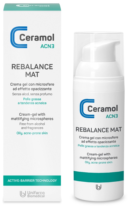 CERAMOL ACN3 REBALANCE MAT 50 ML - FARMACIA33