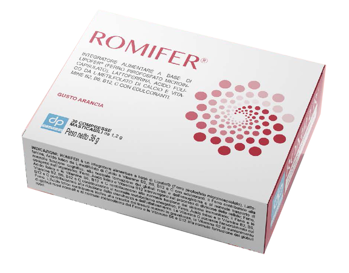 ROMIFER 30 COMPRESSE MASTICABILI - FARMACIA33