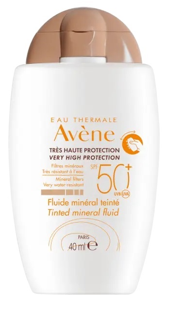 AVENE SOL FLUIDO MINERALE SPF50+ COLORATO NUOVA FORMULA 40 ML - FARMACIA33