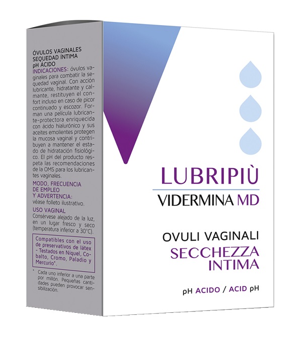VIDERMINA LIBRIPIU' OVULI VAGINALI 2 BLISTER DA 5 OVULI - FARMACIA33
