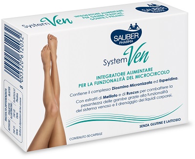 SAUBER SYSTEM VEN 30 CAPSULE - FARMACIA33