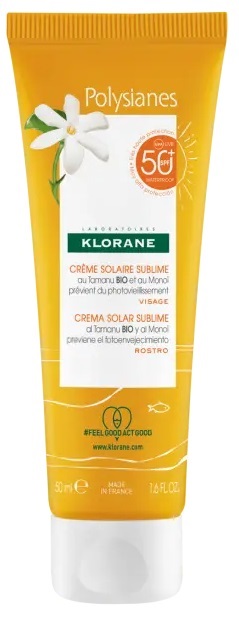 LES POLYSIANES CREMA VISO TAMANU BIO&MONOI SPF50+ 50 ML - FARMACIA33