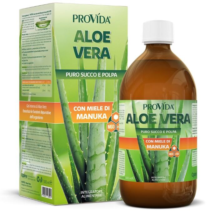 PROVIDA ALOE VERA CON MIELE DI MANUKA 500 ML - FARMACIA33
