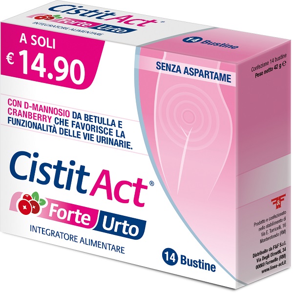 CISTIT ACT FORTE URTO 14 BUSTINE - FARMACIA33