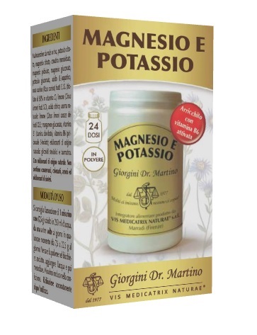 MAGNESIO E POTASSIO POLVERE 180 G - FARMACIA33