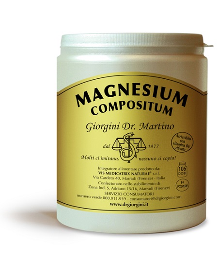 MAGNESIUM COMPOSITUM POLVERE 500 G - FARMACIA33