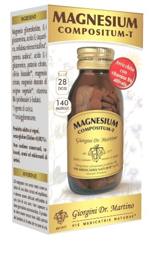 MAGNESIUM COMPOSITUM-T 140 PASTIGLIE - FARMACIA33