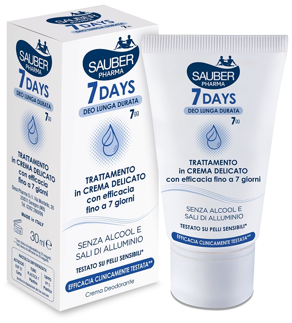 SAUBER 7DAYS CREMA 7 GIORNI 30 ML - FARMACIA33