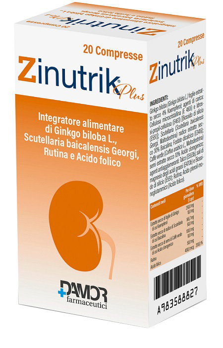 ZINUTRIK PLUS 20 COMPRESSE - FARMACIA33