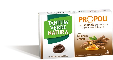 TANTUM VERDE NATURA 15 PASTIGLIE LIQUIRIZIA - FARMACIA33