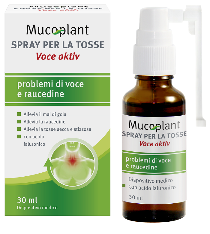 THEISS MUCOPLANT SPRAY TOSSE VOCE AKTIV 30 ML - FARMACIA33