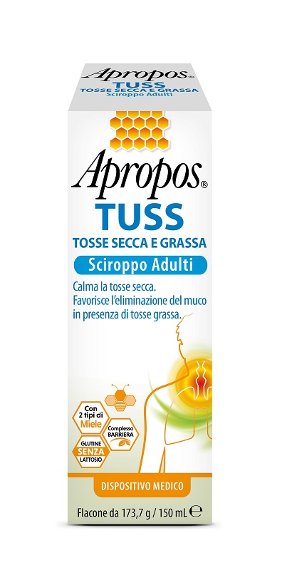 APROPOS TUSS SCIROPPO ADULTI 150 ML - FARMACIA33