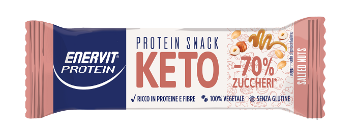 ENERVIT PROTEIN KETO SNACK SALTED NUTS 35 G - FARMACIA33