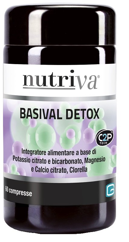 NUTRIVA BASIVAL DETOX 60 COMPRESSE - FARMACIA33