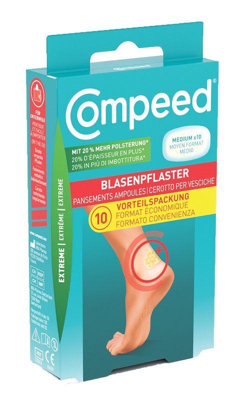 CEROTTI COMPEED PER VESCICHE MEDIO EXTREME 10 PEZZI - FARMACIA33