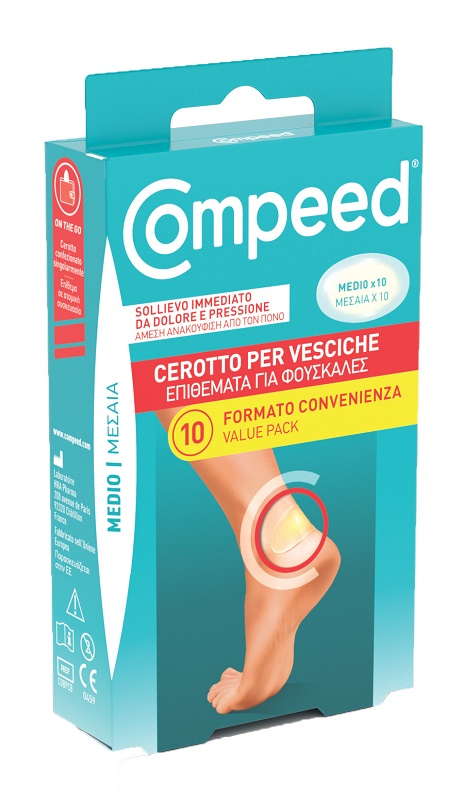 CEROTTI COMPEED PER VESCICHE MEDIO 10 PEZZI CARTON - FARMACIA33