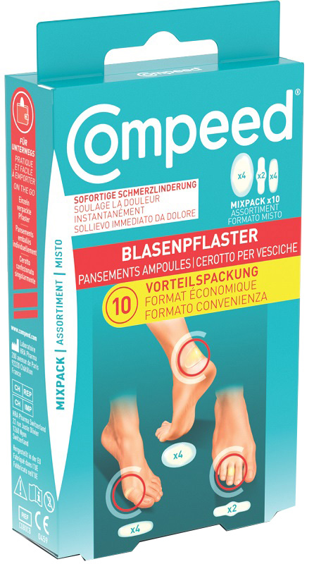 CEROTTI COMPEED PER VESCICHE MISTO BOX 10 PEZZI - FARMACIA33