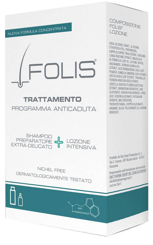 FOLIS TRATTAMENTO 1 LOZIONE 100 ML + 1 SHAMPOO 200 ML - FARMACIA33