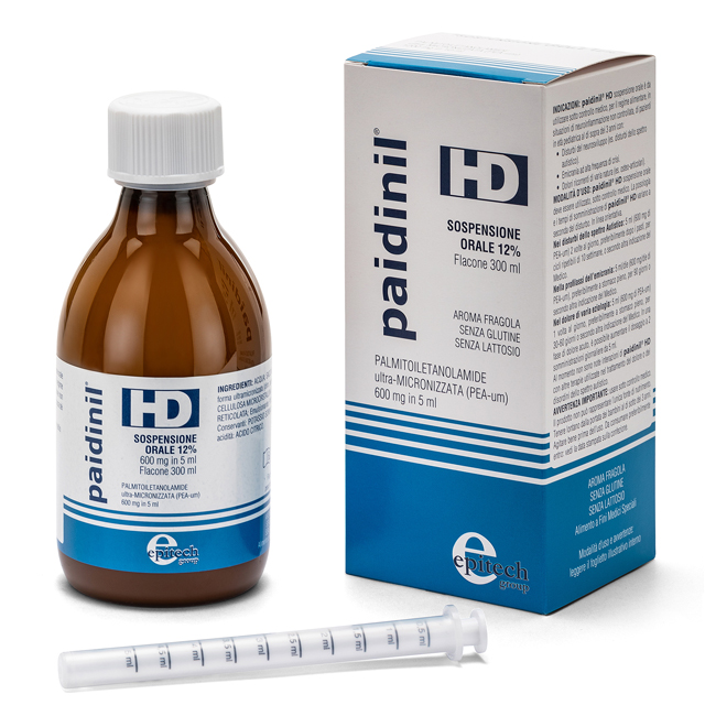 PAIDINIL HD SOSPENSIONE ORALE 12% AROMA FRAGOLA 300 ML - FARMACIA33